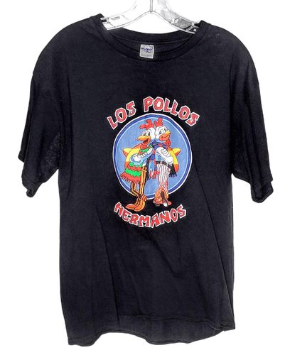 Breaking Bad Inspired Graphic T-Shirt Los Pollos Hermanos – Black (Size 3XL) - Image 1