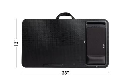LapGear Elevation Pro Lap Desk with Gel Wrist Rest and Adjustable Cushion - Thumbnail 3