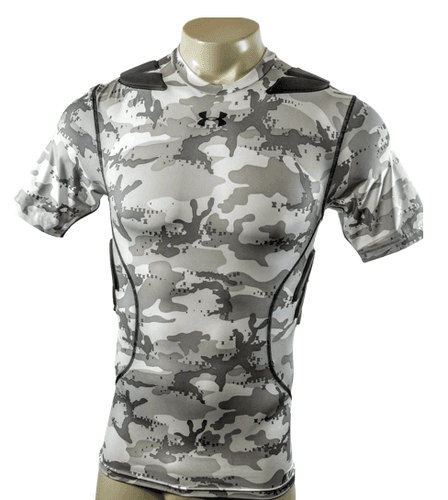 Under Armour Gameday Armour Pro 5-Pad Shirt Men’s M Camo HeatGear Football NWT - Image 1