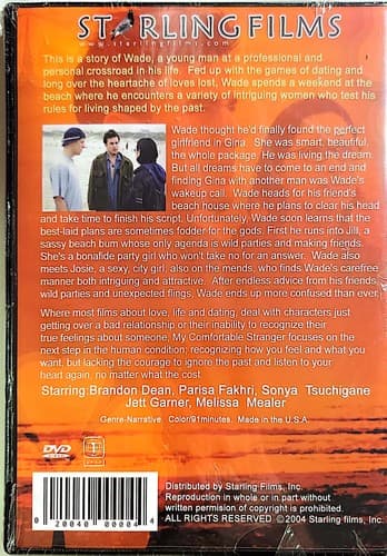 My Comfortable Stranger DVD NEW - Thumbnail 2