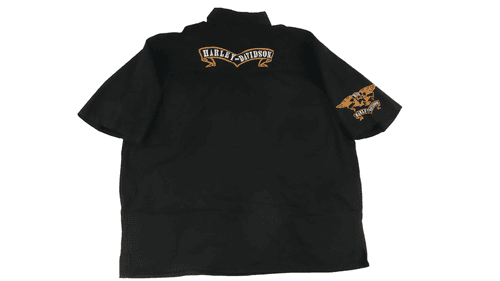 Harley-Davidson Ride Button Down Shirt Black (size 2XL) - Thumbnail 2