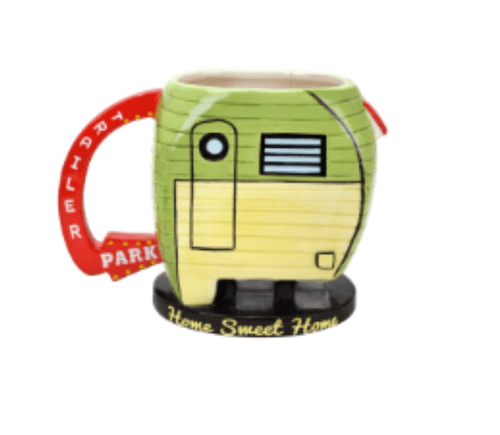 BigMouth Inc Camper Trailer Mug "Home Sweet Home" 3D Ceramic Coffee Cup Novelty - Image 1