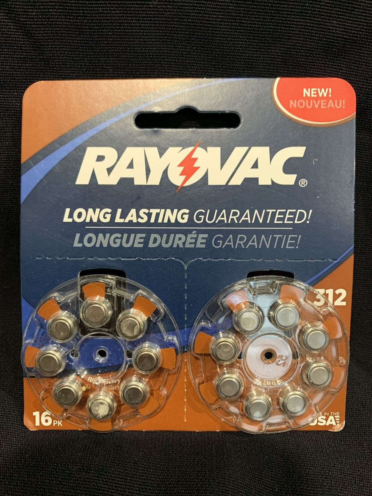 NEW SEALED 3 PK - RAYOVAC 312 Hearing Aid Batteries 1.45V (16 Pc Ea) (EXP 07/19) - Thumbnail 3