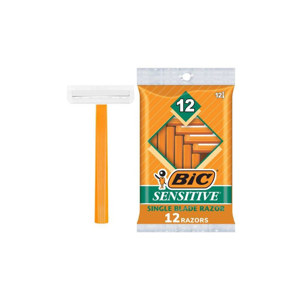 BIC, Single Blade Shavers Sensitive Skin, Pack of 12 - Thumbnail 4