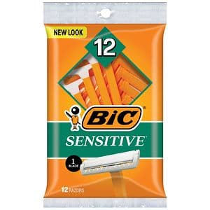 BIC, Single Blade Shavers Sensitive Skin, Pack of 12 - Thumbnail 6