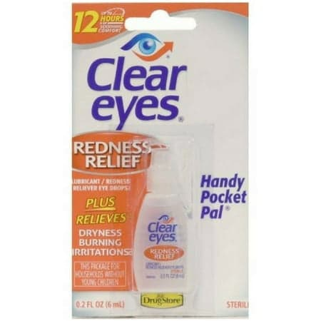 Clear Eyes Handy Pocket Pal Redness Relief Eye Drops 0.2 Oz 1 Pack (Pack of 48) - Thumbnail 3