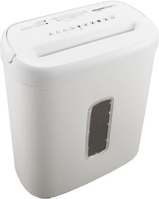 Amazon Basics 8-Sheet Cross-Cut Paper and Credit Card Shredder - Thumbnail 4