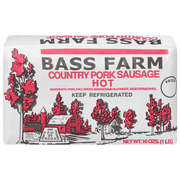 Country Pork Sausage Hot - Thumbnail 3