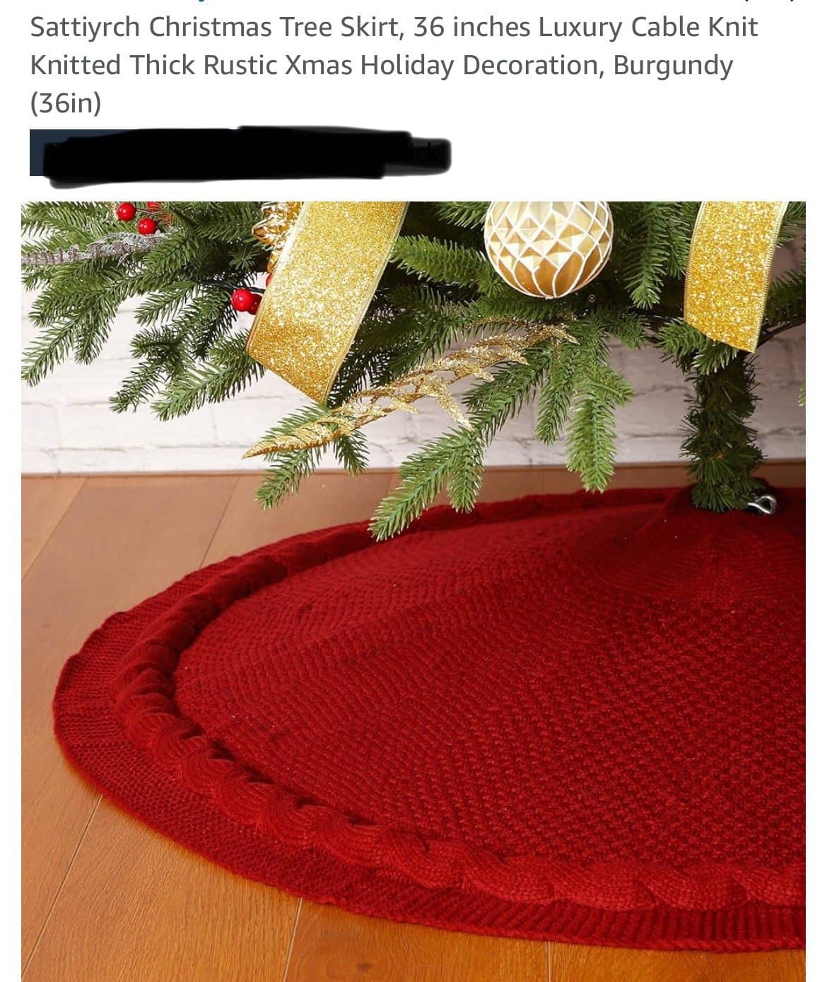 christmas tree skirt - Thumbnail 2