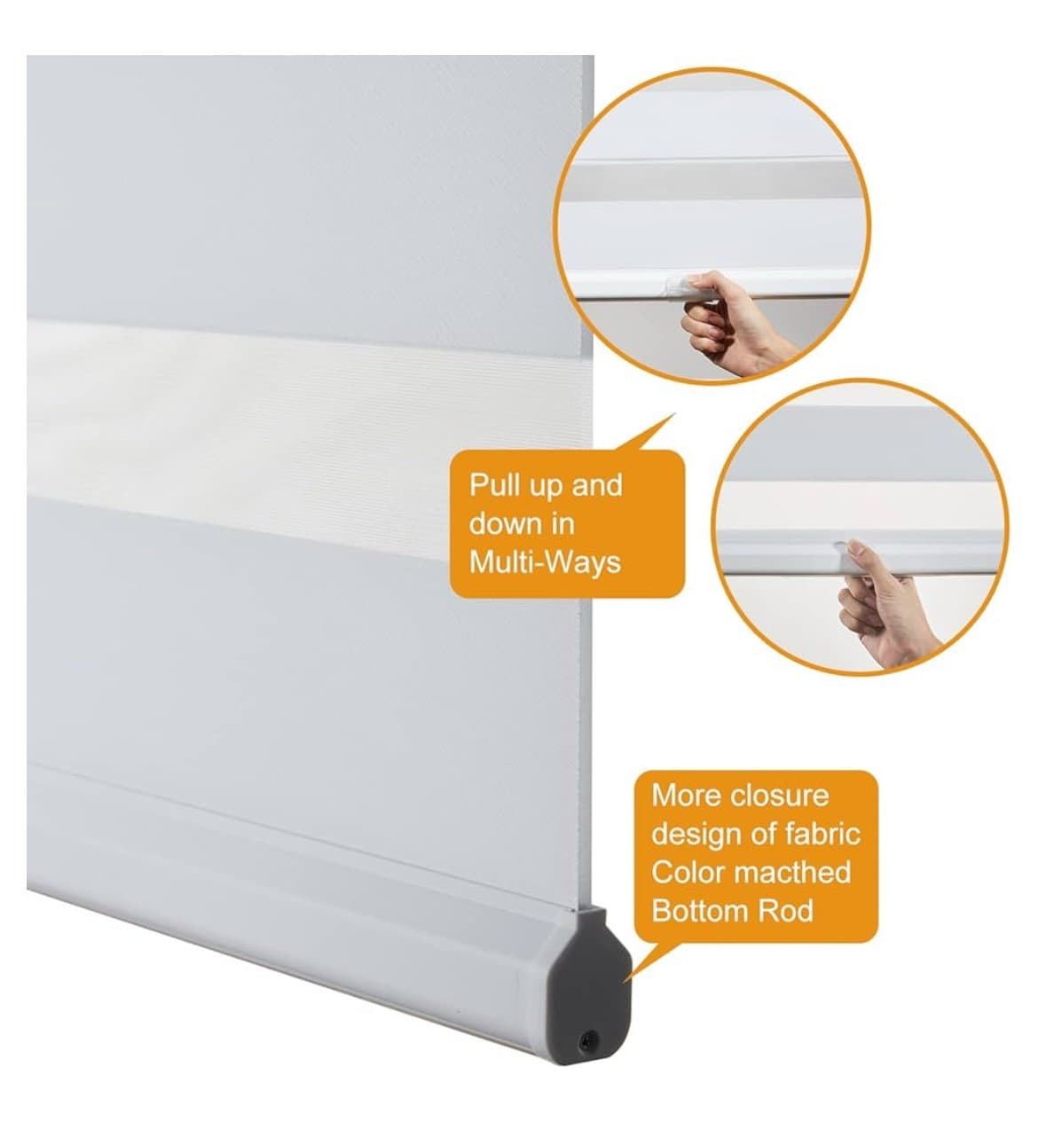Persilux Zebra Cordless Blinds - Thumbnail 3