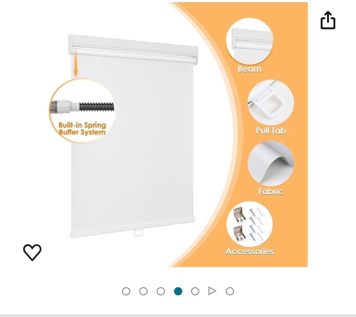 Blackout roller blinds shades - Thumbnail 7