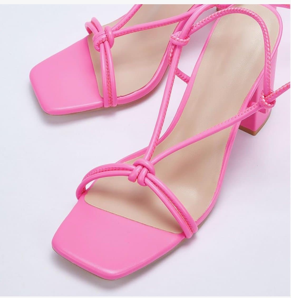 Delonix Regia strappy high heels - Thumbnail 3
