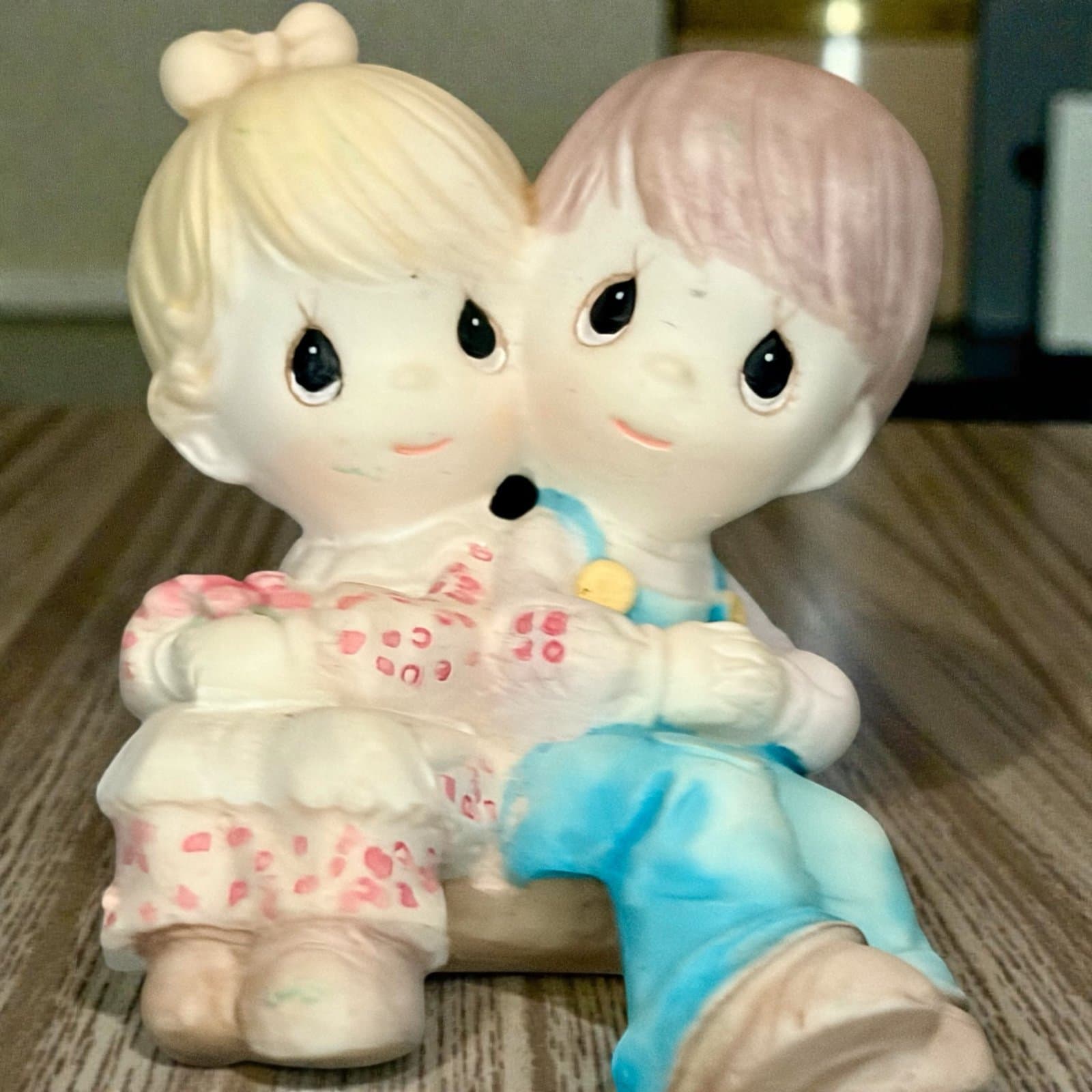 Precious Moments Porcelain Figurine Set - Thumbnail 3