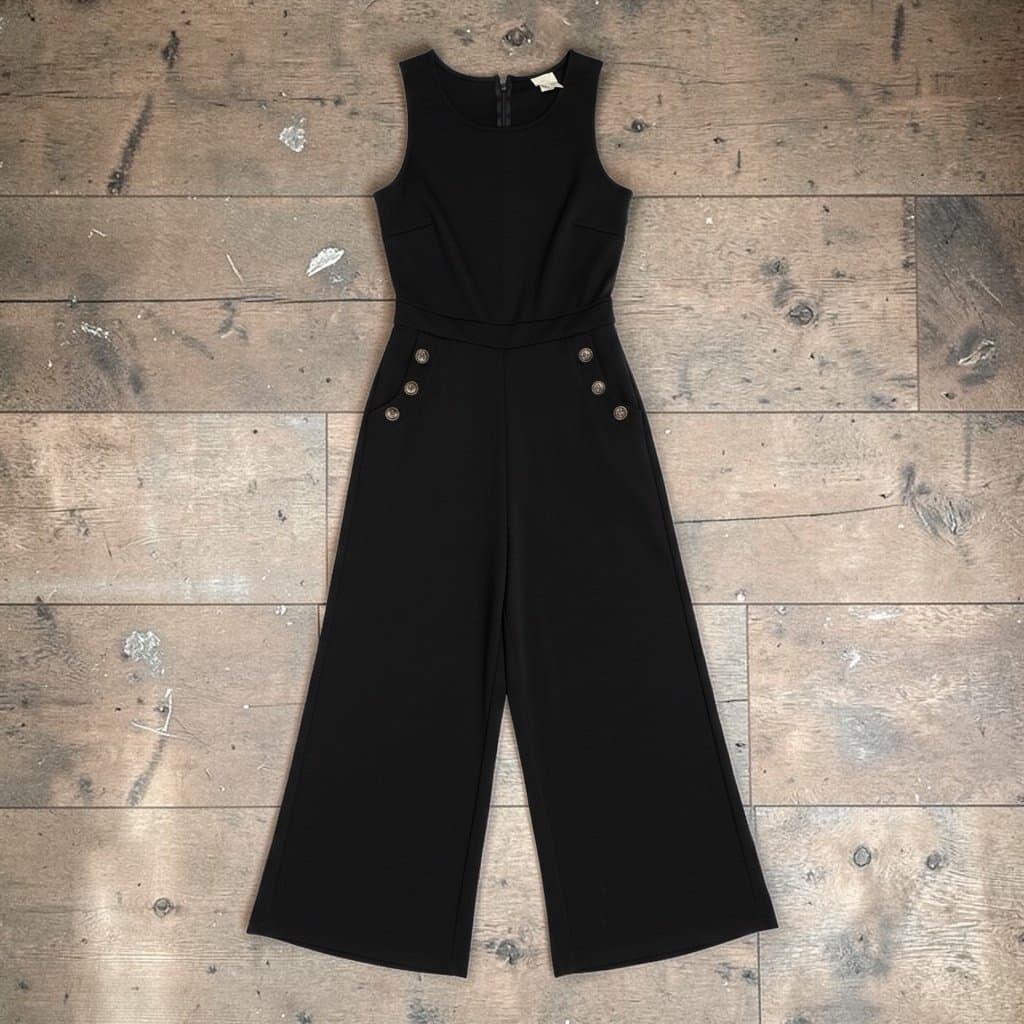NWT, Women’s Sleeveless Pants Romper, L - Image 1
