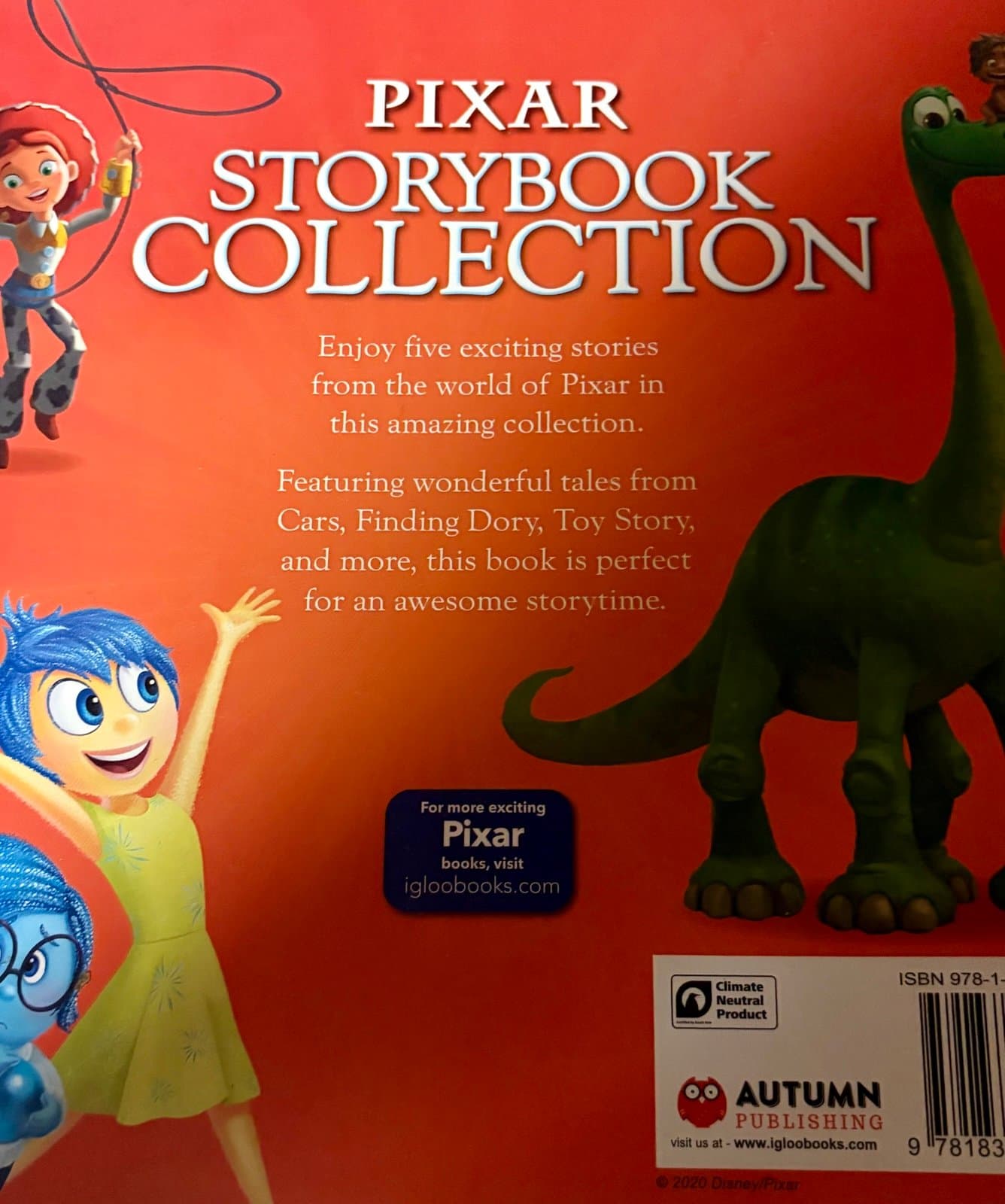 Disney Pixar Collection Hardback book - Thumbnail 2