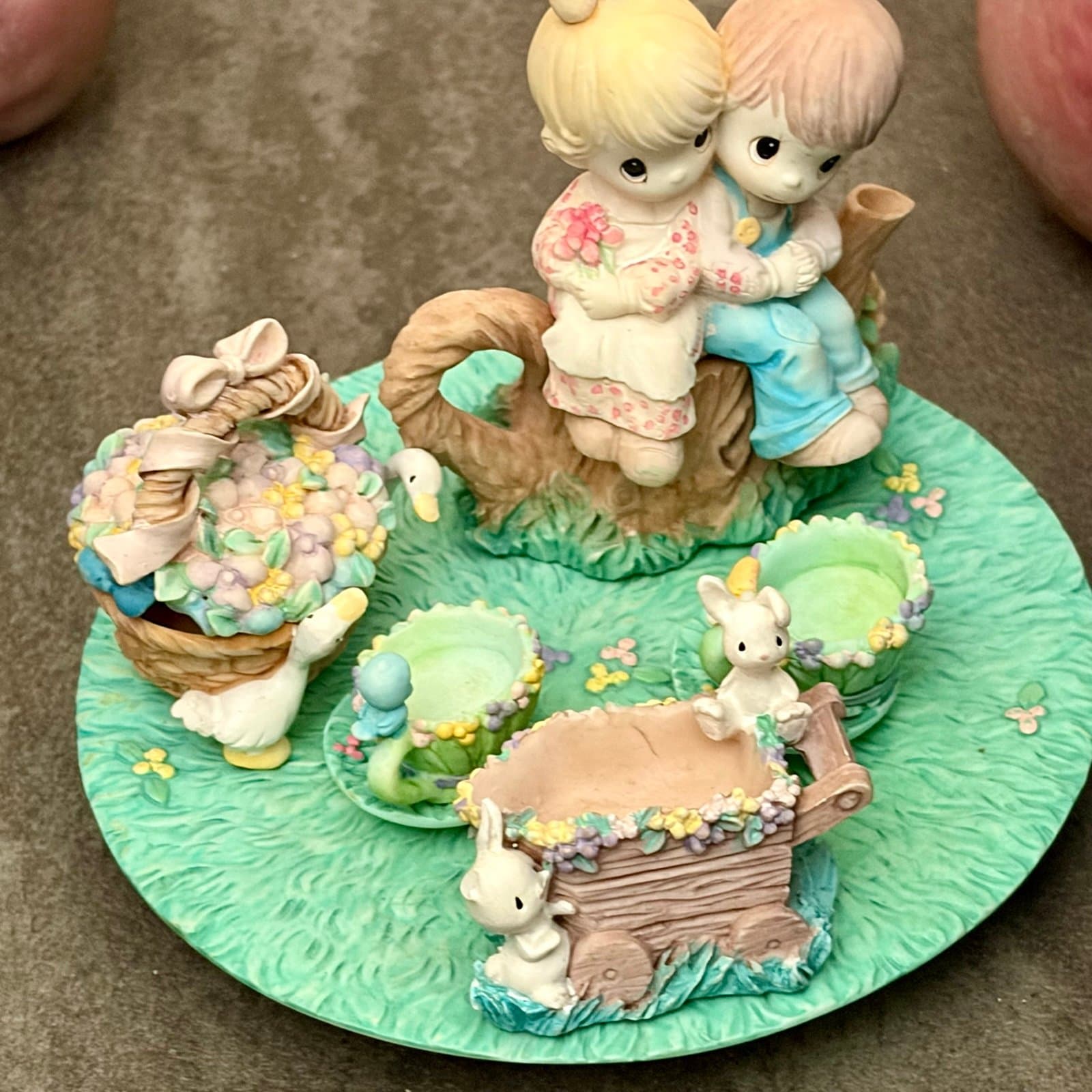 Precious Moments Porcelain Figurine Set - Thumbnail 6