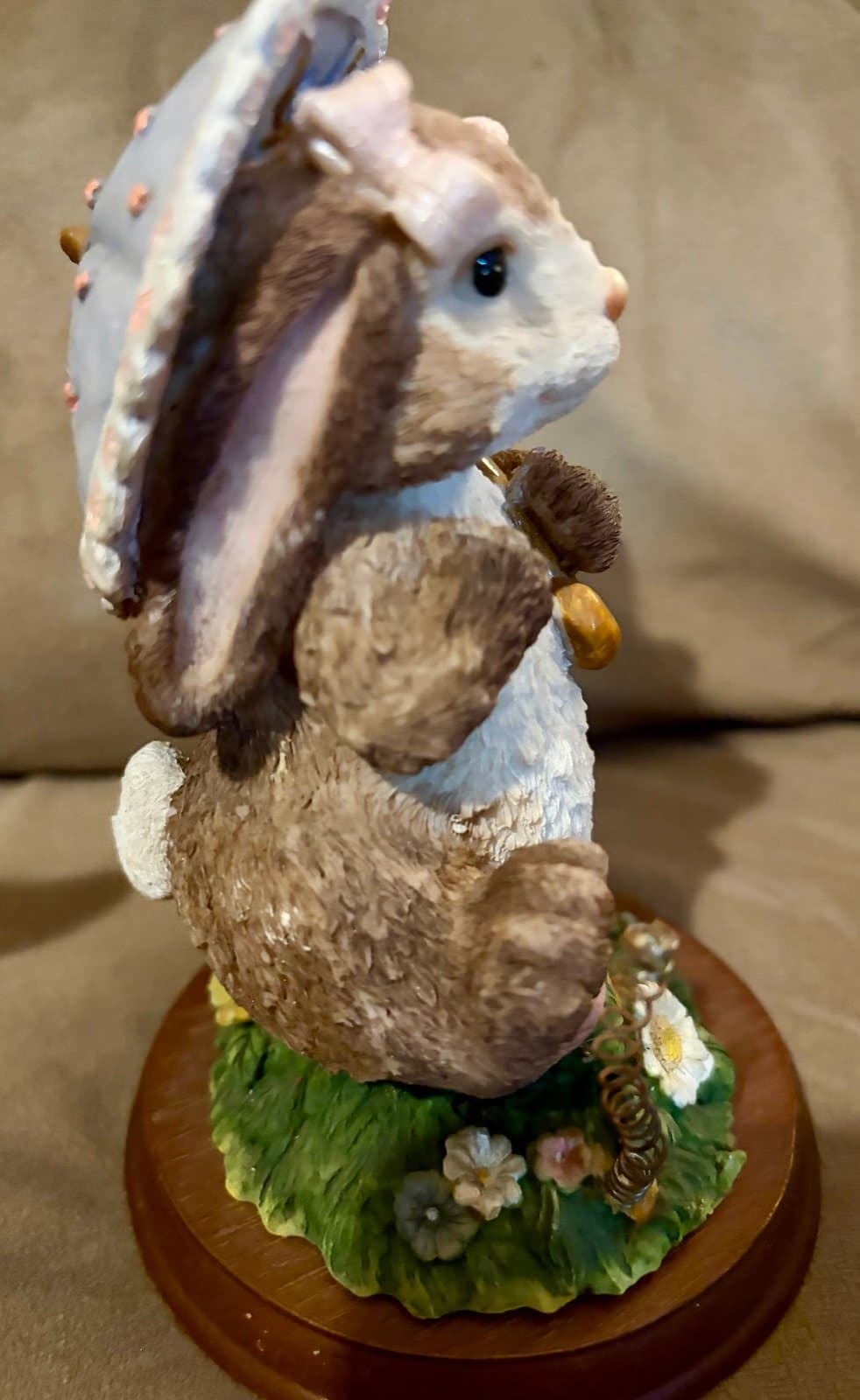 2 Porcalian Bunny Figurines - Thumbnail 4