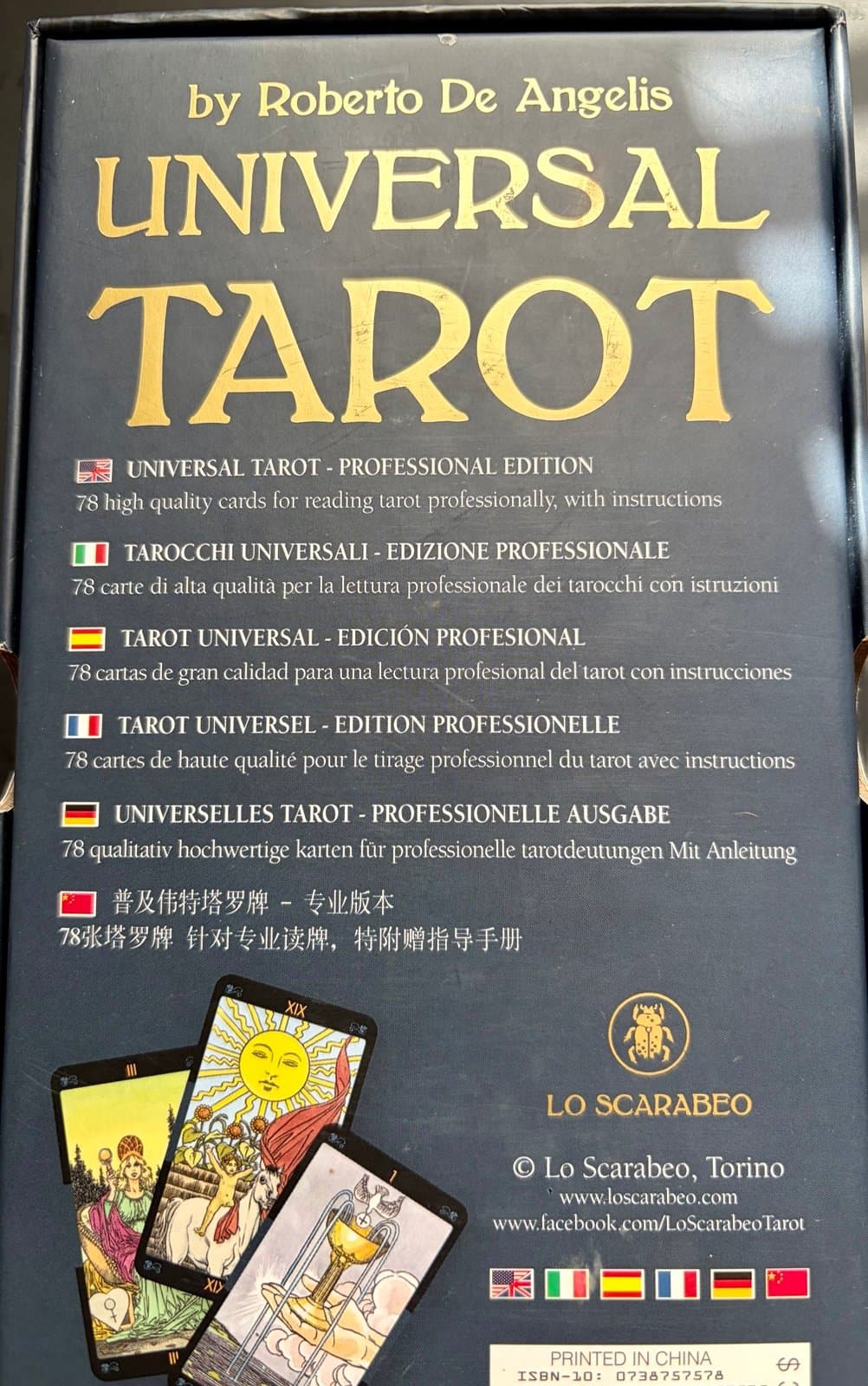 NWT, Universal Tarot Deck, Professional Use - Thumbnail 2