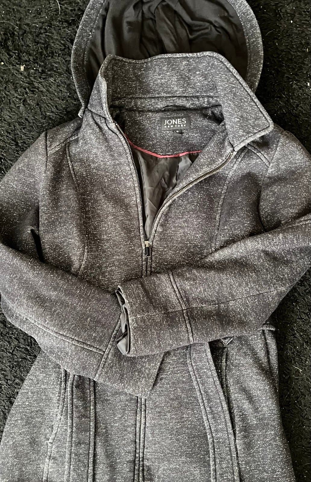Jones New York, Pea Coat, size LG - Thumbnail 7