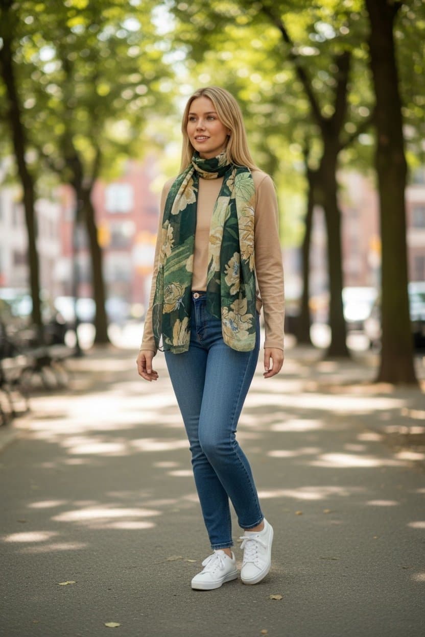 NWT, Scarf and Shirt set - Thumbnail 2