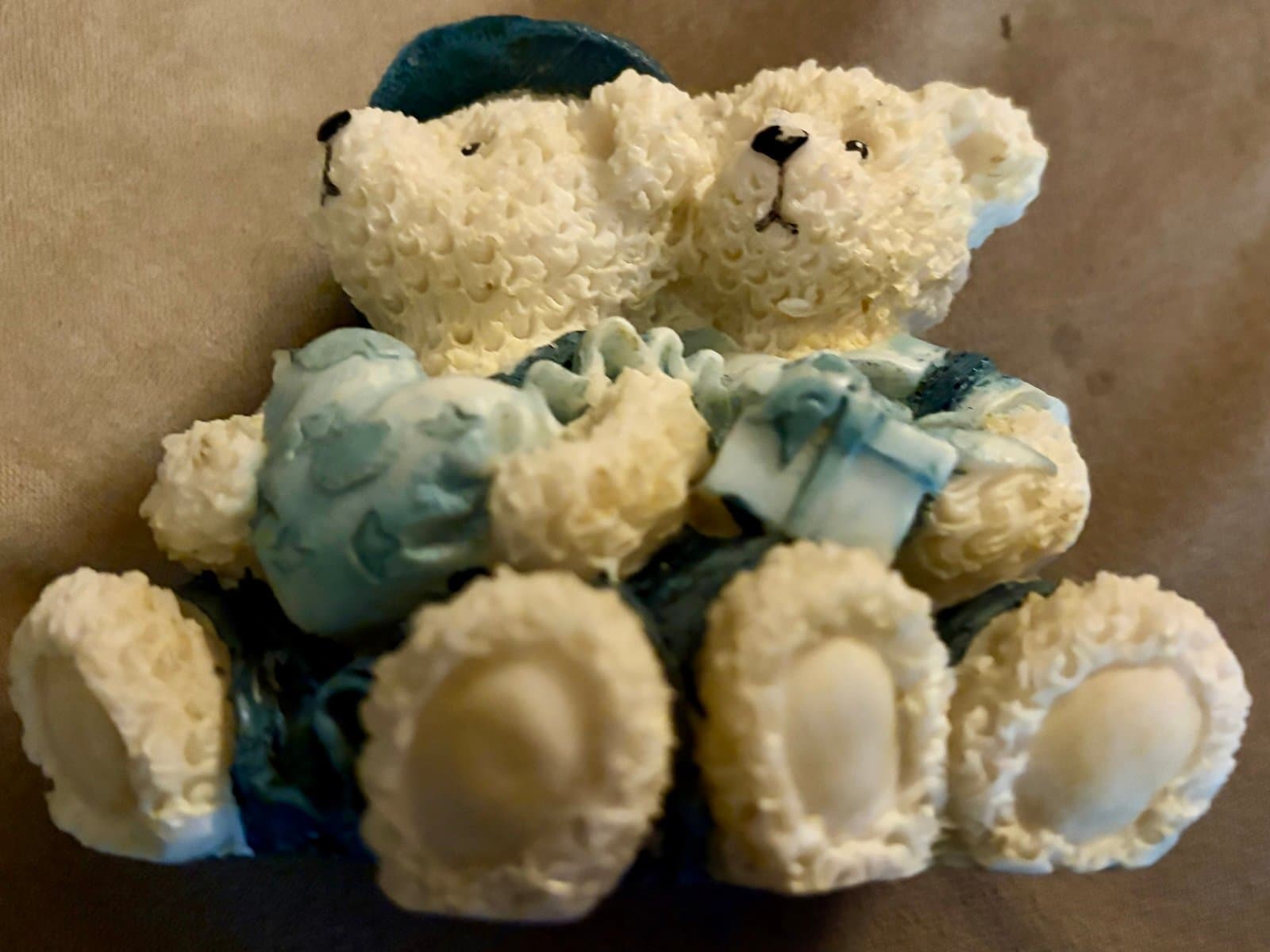 Vintage Porcelain Bear Figurine - Thumbnail 3