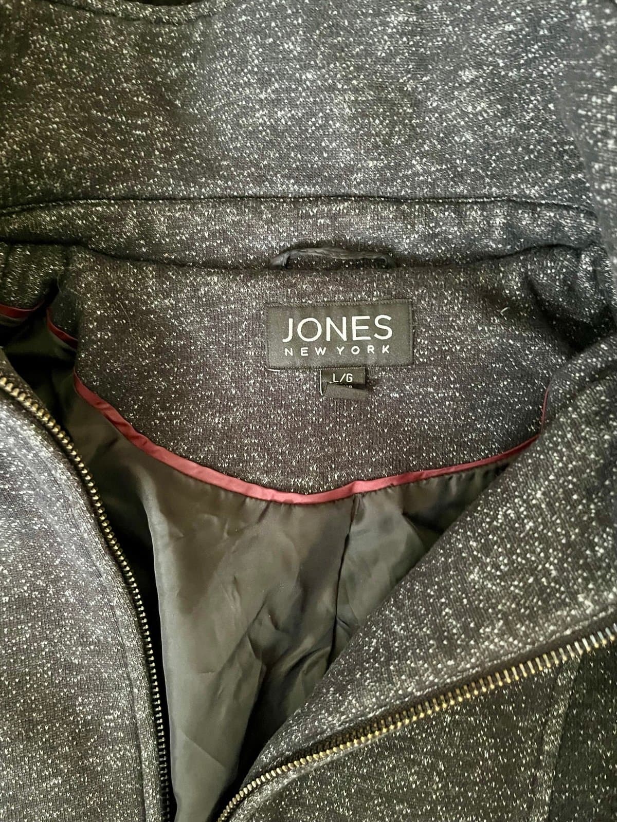 Jones New York, Pea Coat, size LG - Thumbnail 5