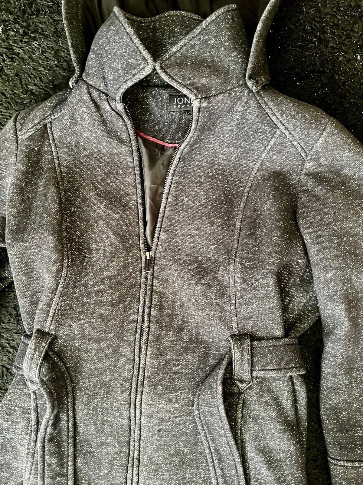 Jones New York, Pea Coat, size LG - Thumbnail 2