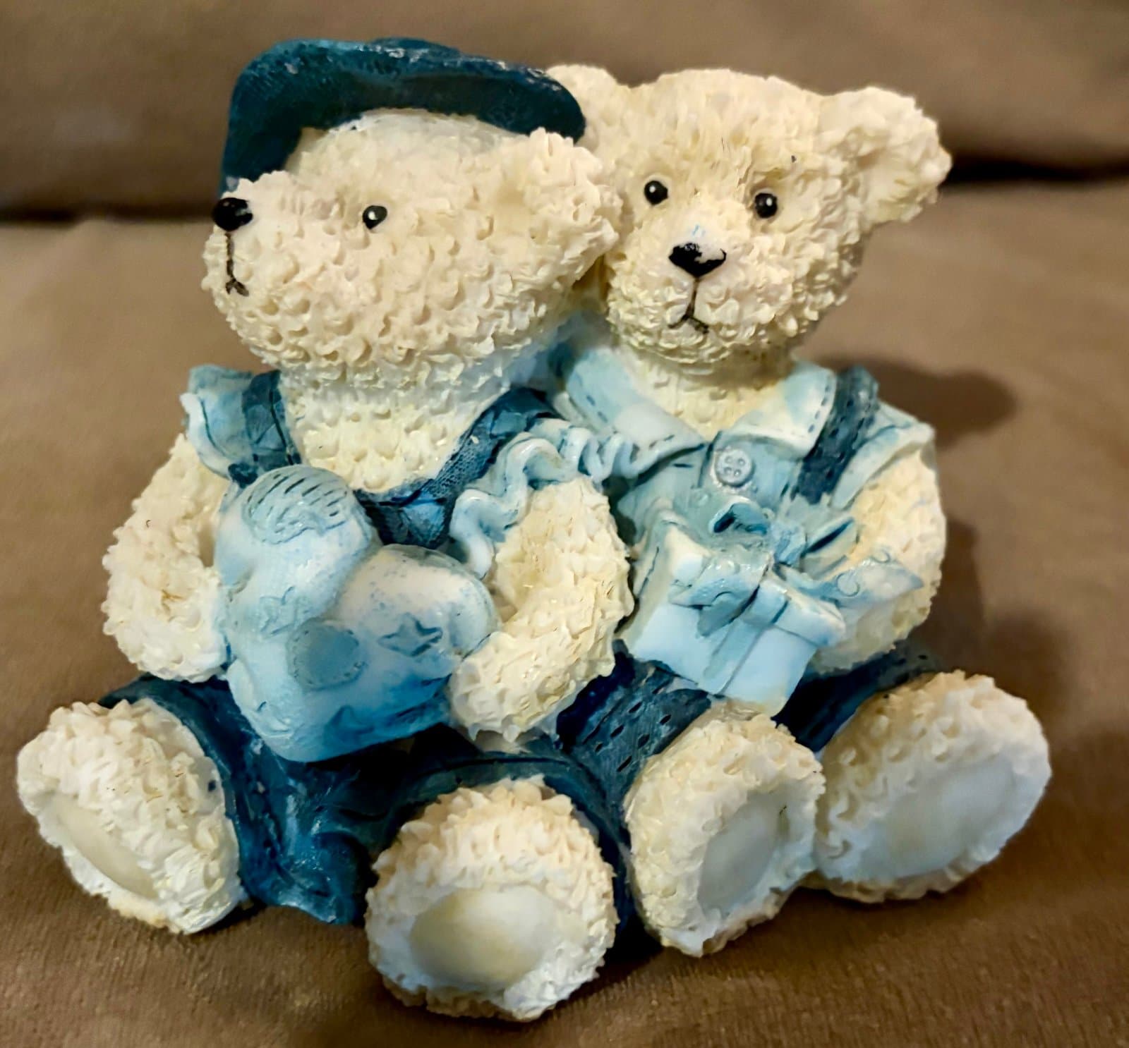 Vintage Porcelain Bear Figurine - Image 1