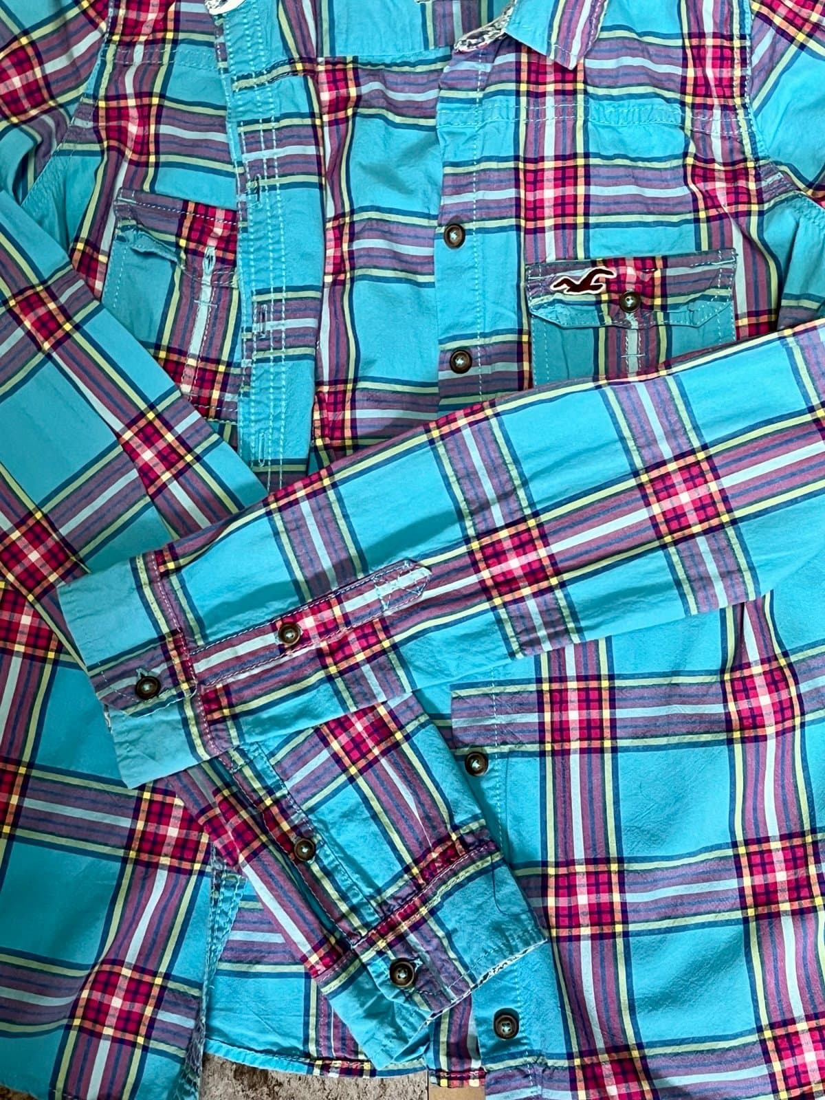 Hollister Button up size M - Thumbnail 8