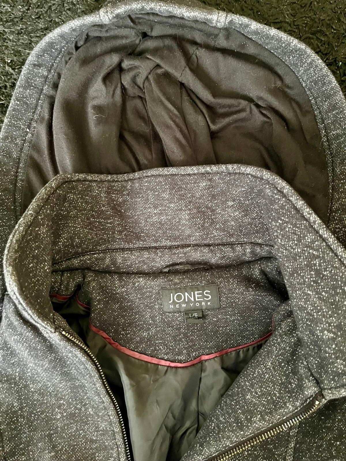 Jones New York, Pea Coat, size LG - Thumbnail 6