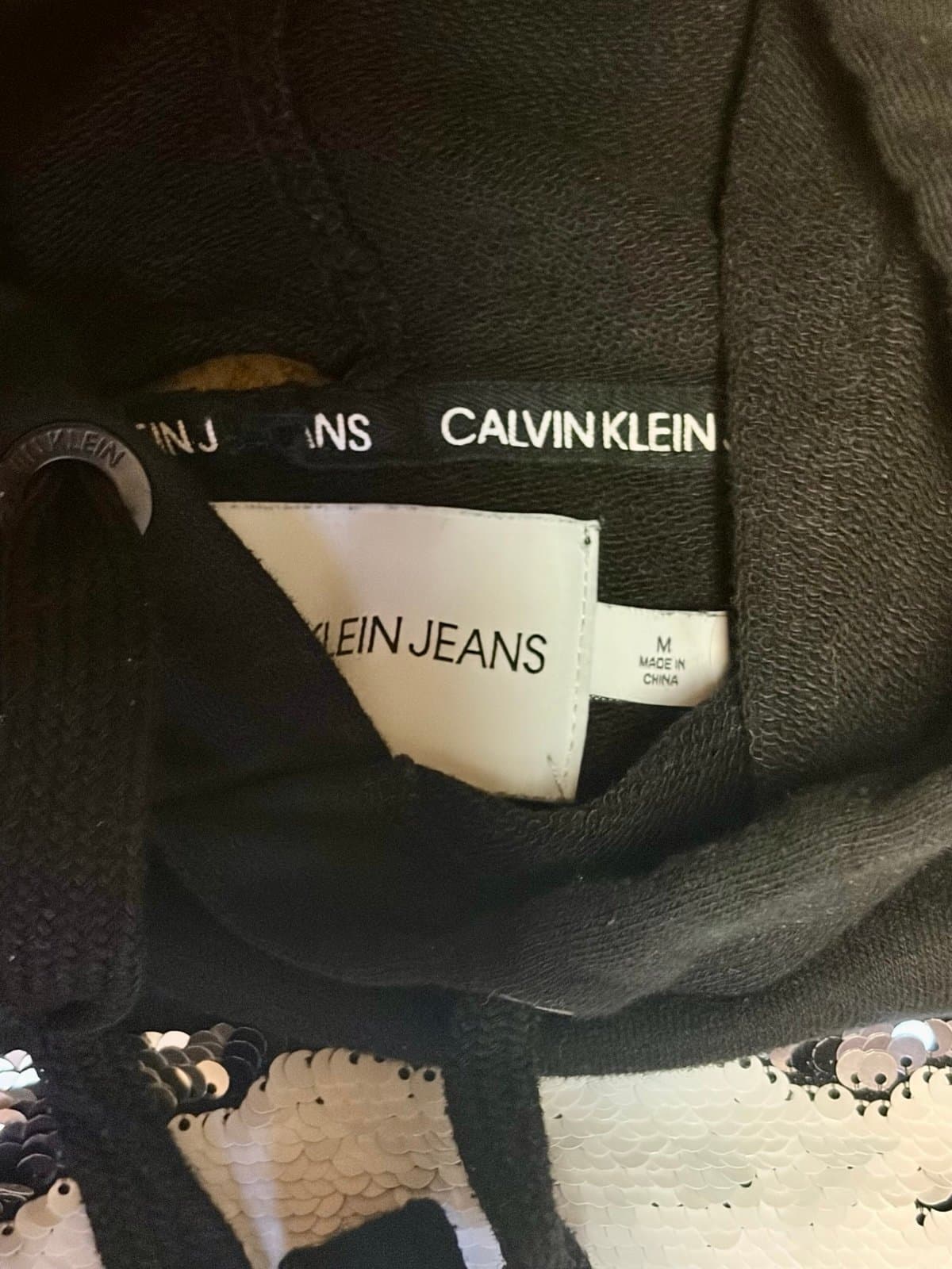 Cropped Calvin Klein Hoodie size M - Thumbnail 4