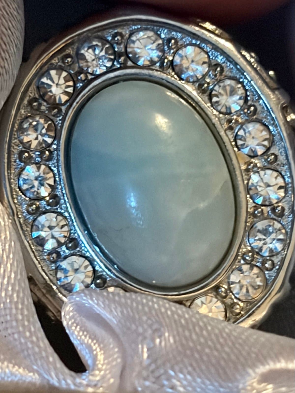 Amazonite Gemstone Ring size 7 - Image 1