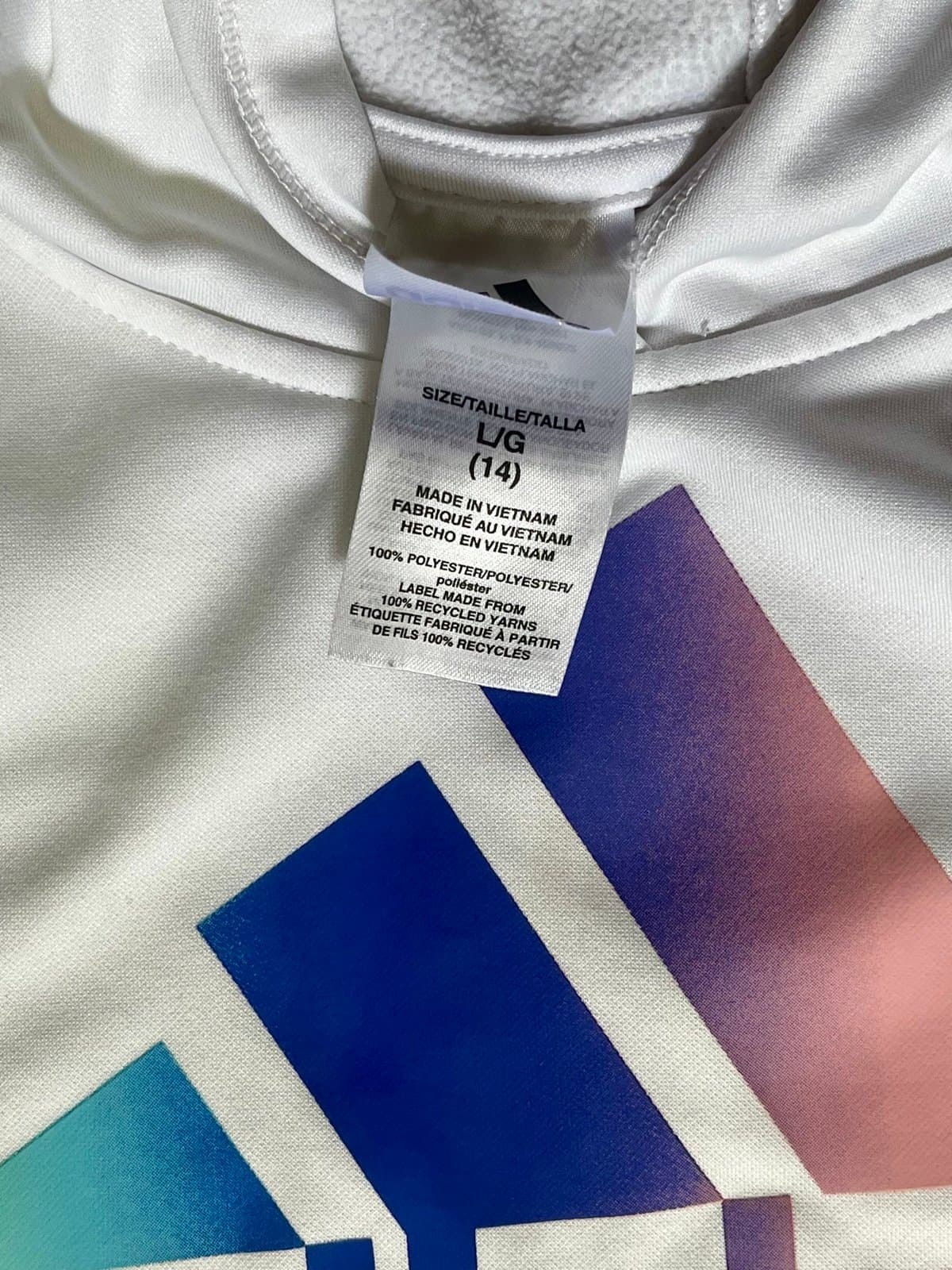 Girls Adidas Top and Matching Hoodie - Thumbnail 6