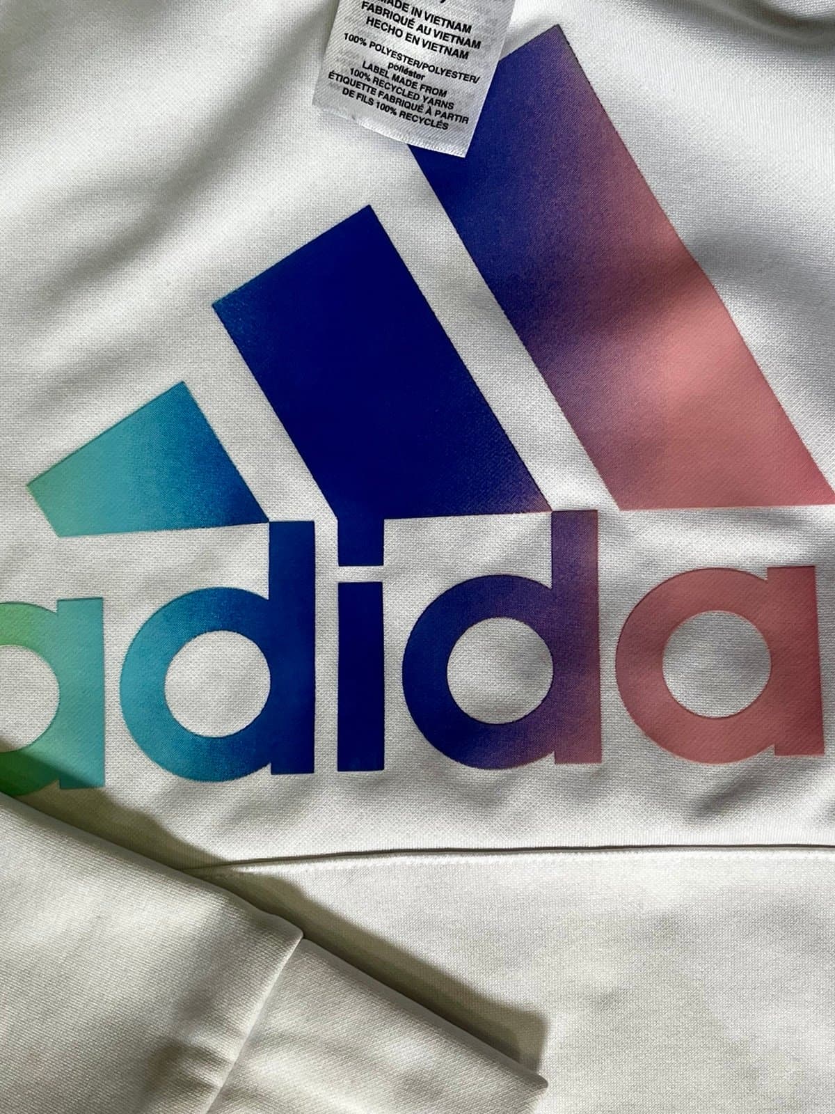 Girls Adidas Top and Matching Hoodie - Thumbnail 10