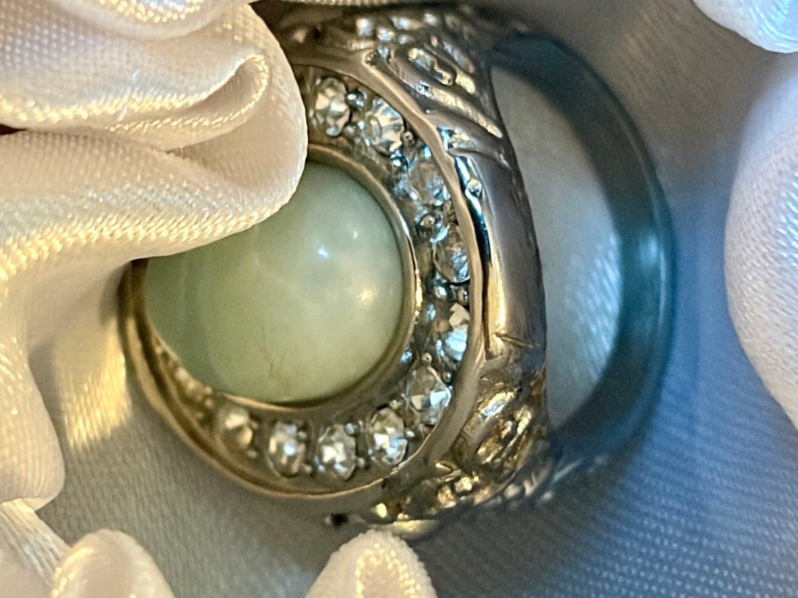 Amazonite Gemstone Ring size 7 - Thumbnail 3