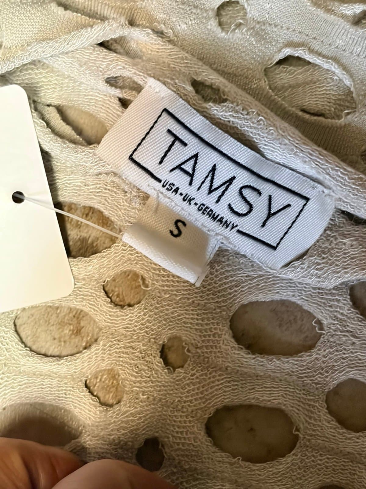 NWT, Sequin Top and Mesh Coverup 2 separate pieces - Thumbnail 7