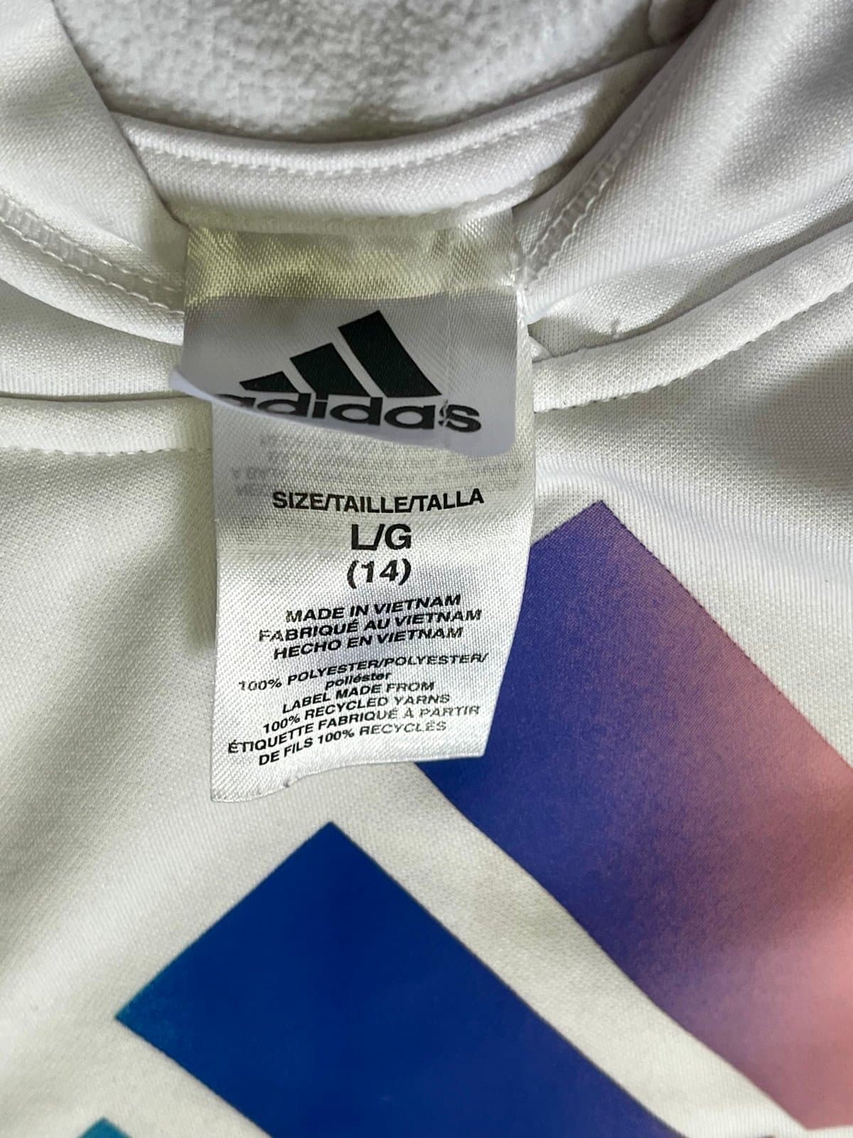 Girls Adidas Top and Matching Hoodie - Thumbnail 11