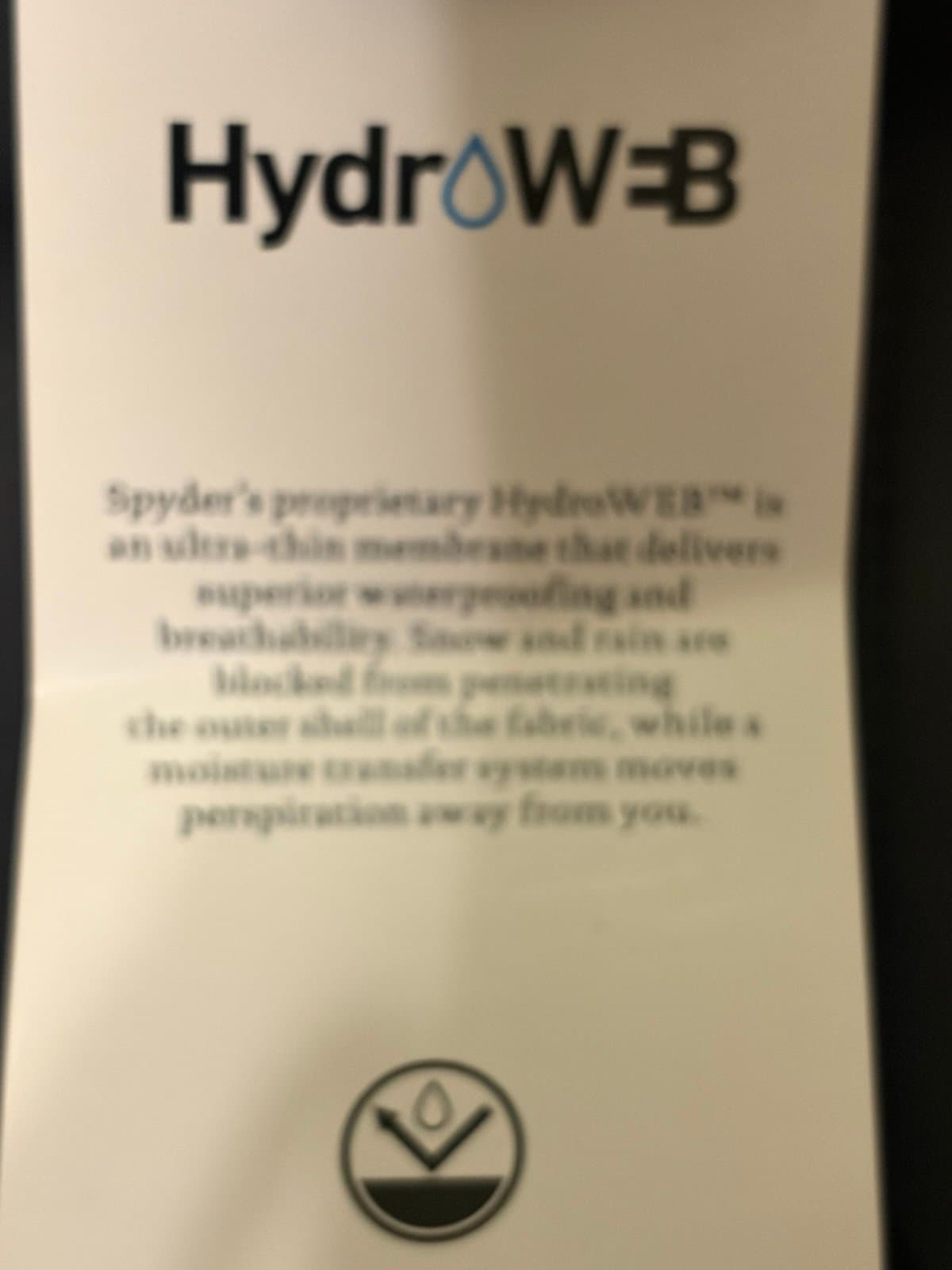 NWT, Men’s HydroB Jacket size M - Thumbnail 9