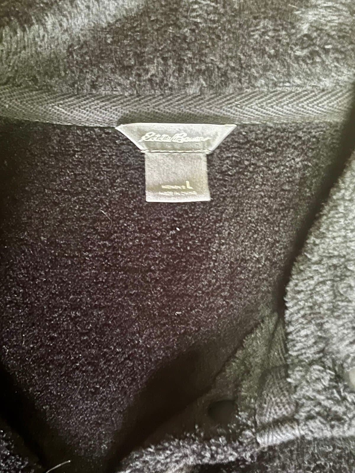 Eddie Bauer Fleece Jacket, size LG - Thumbnail 3