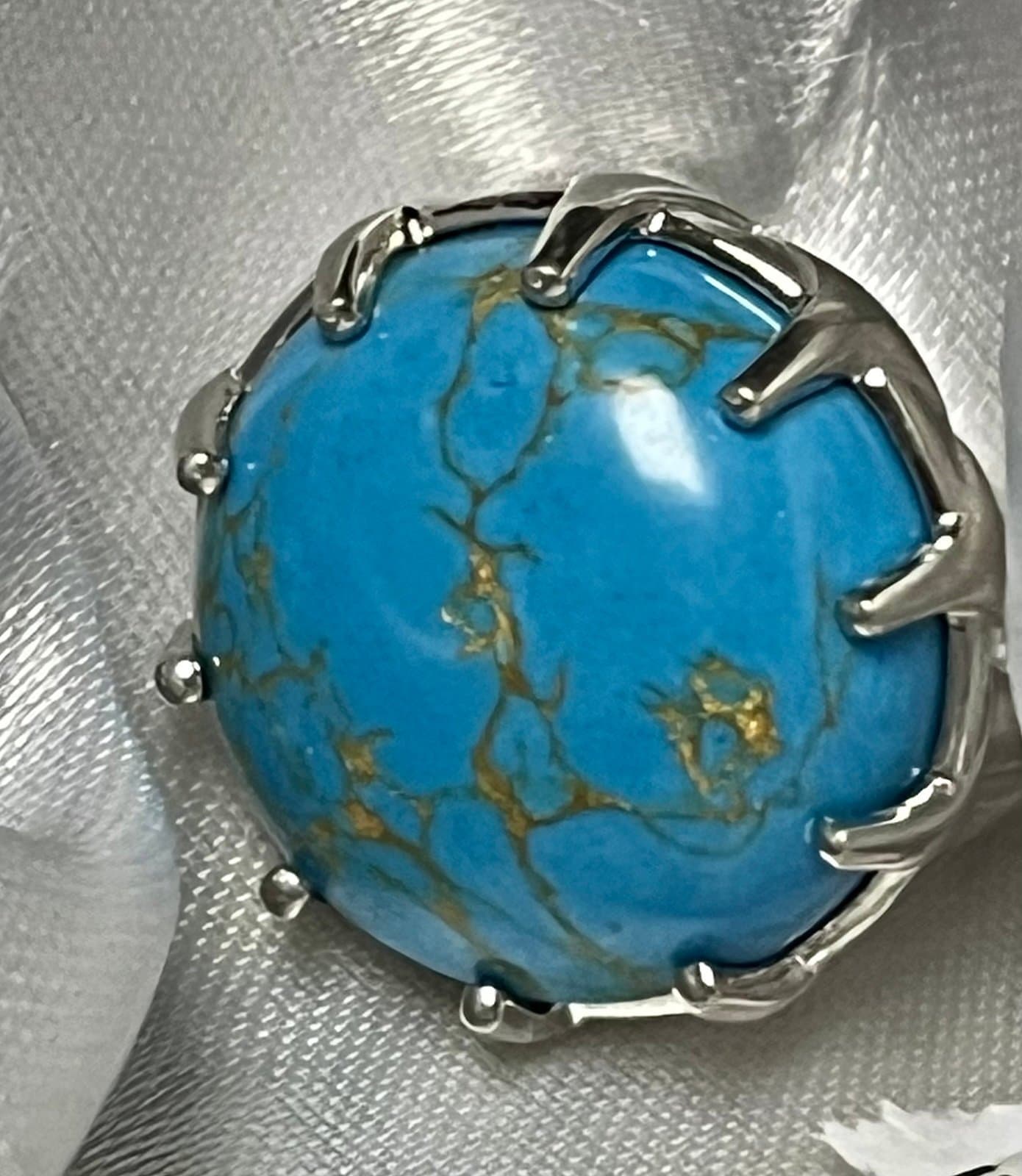 NWT, Turquoise Ring, size 7 - Thumbnail 2
