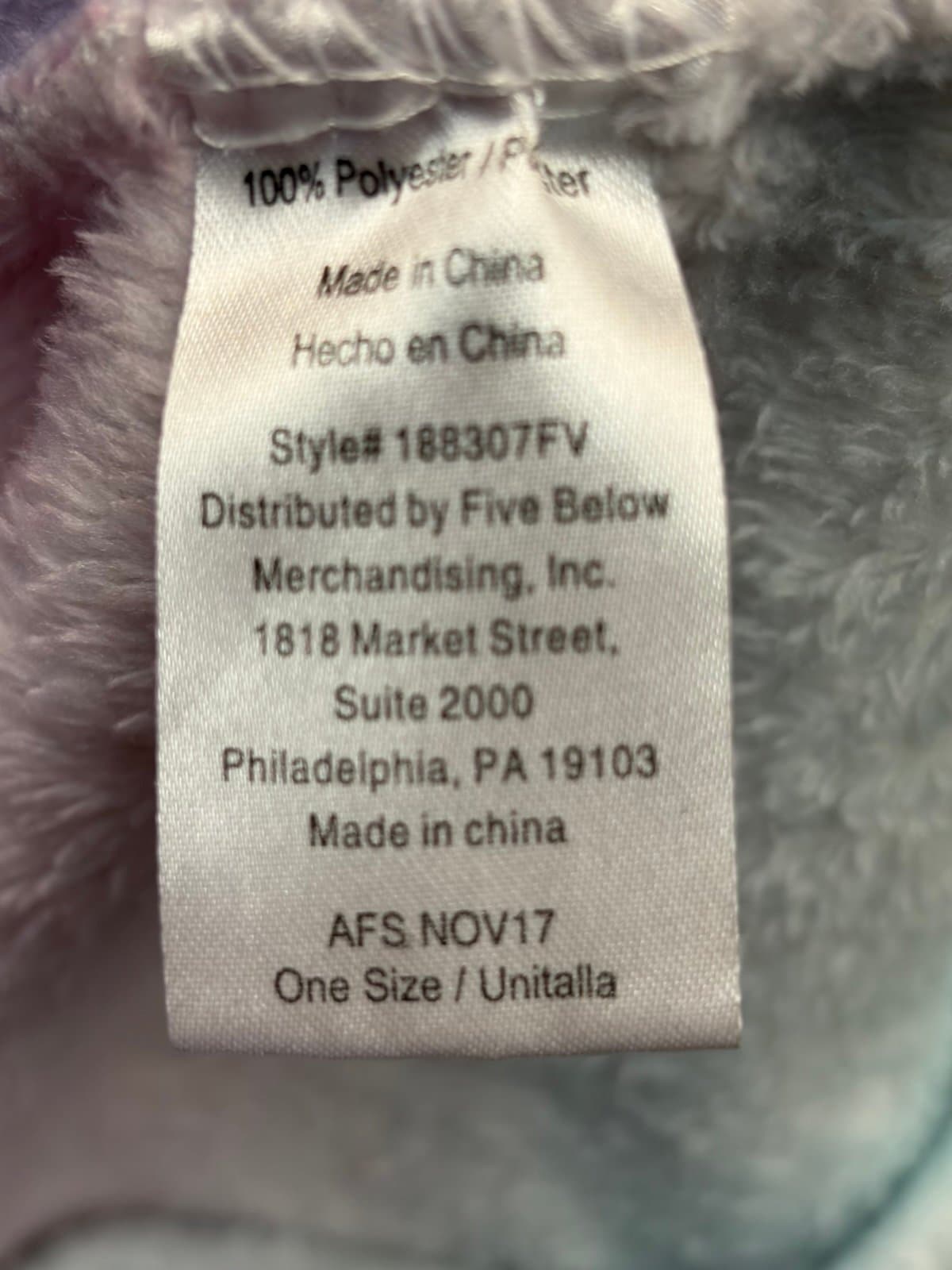 Girls Mermaid Tail Fuzzy Blanket - Thumbnail 5