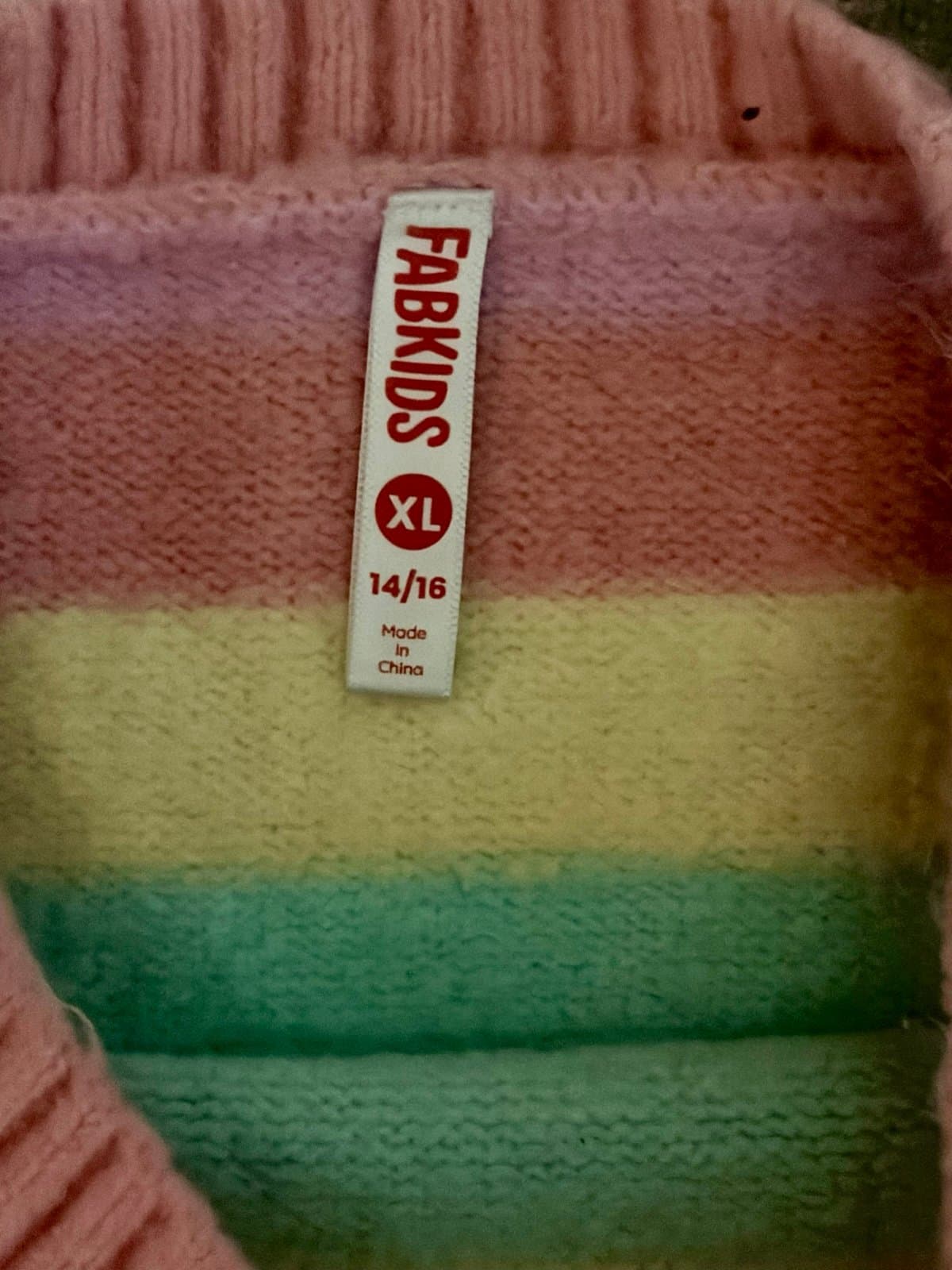 Fab Kids Sweater Dress size 12/14 - Thumbnail 4
