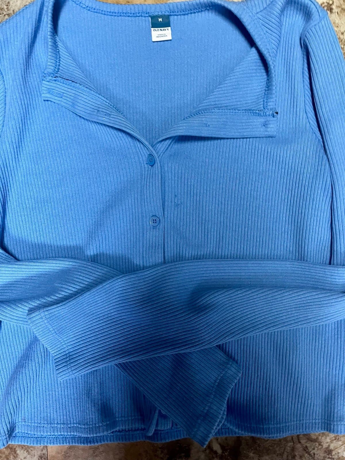 Old Navy button up sweater size M. - Image 1