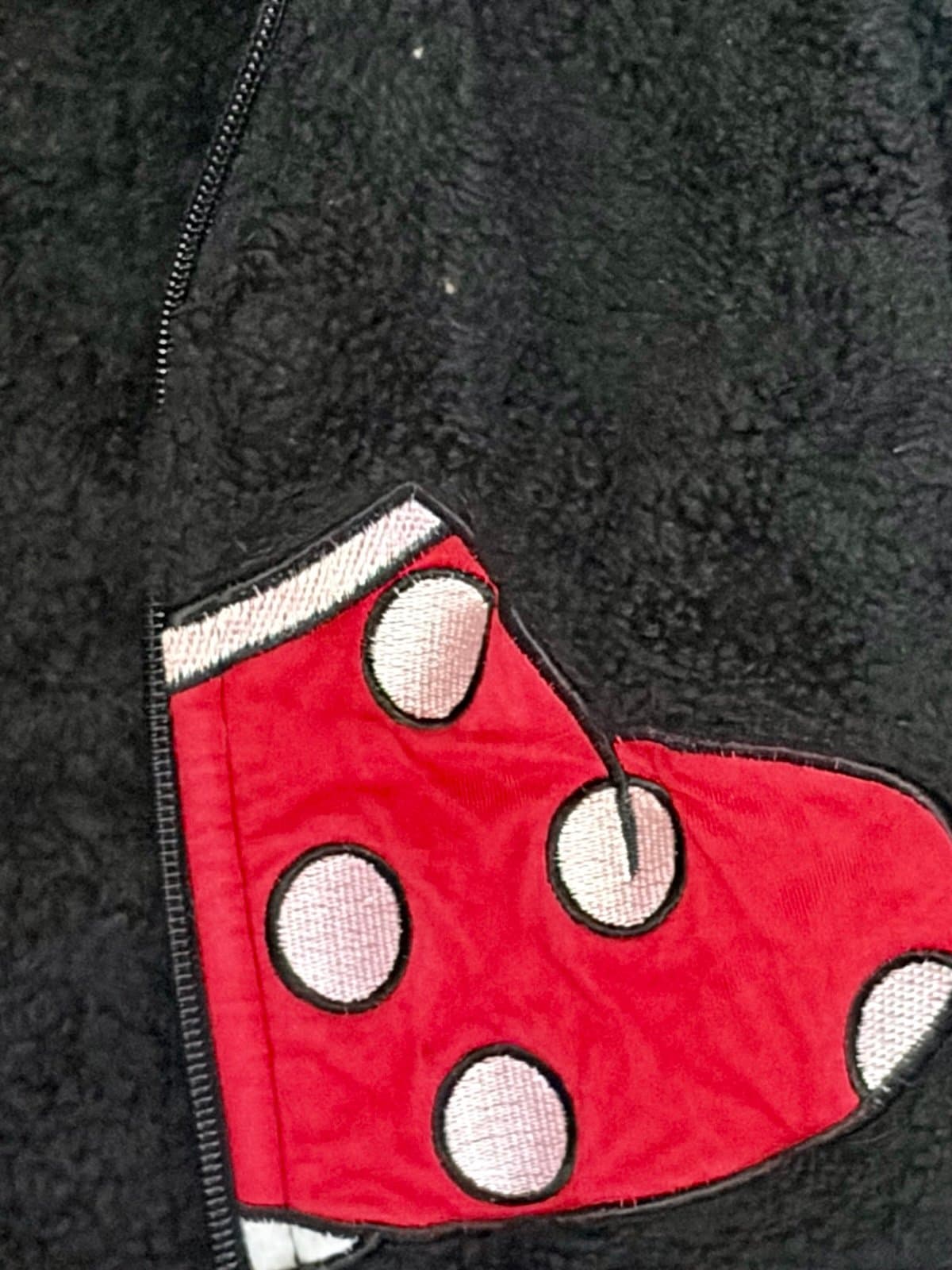 Girls Minnie Mouse Zip up Jacket - Thumbnail 4