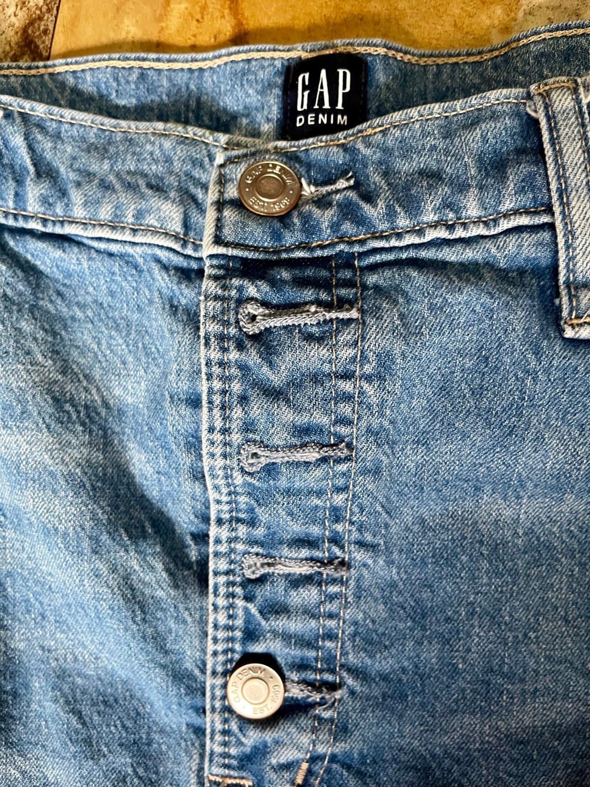 Gap Denim Skirt, size 14 - Thumbnail 2