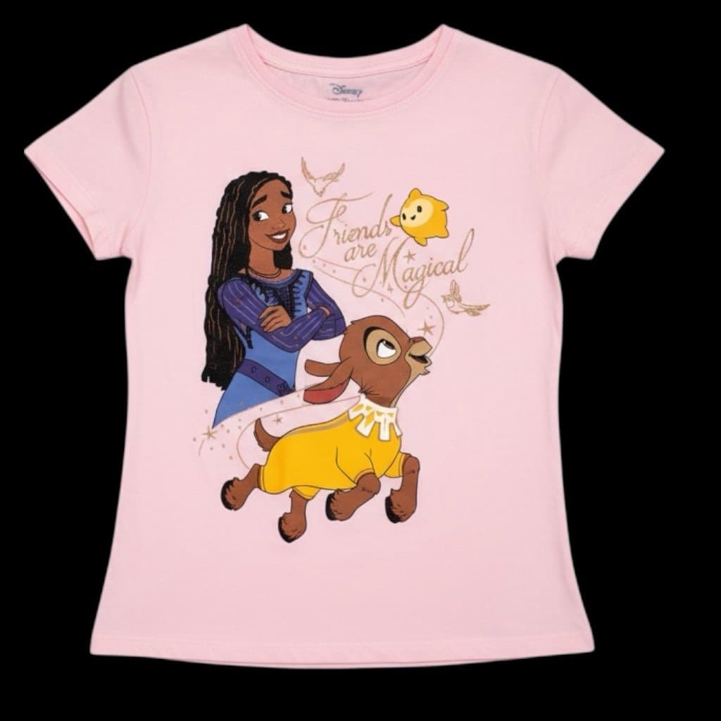 Girls Disney Wish Shirt 7/8 - Image 1