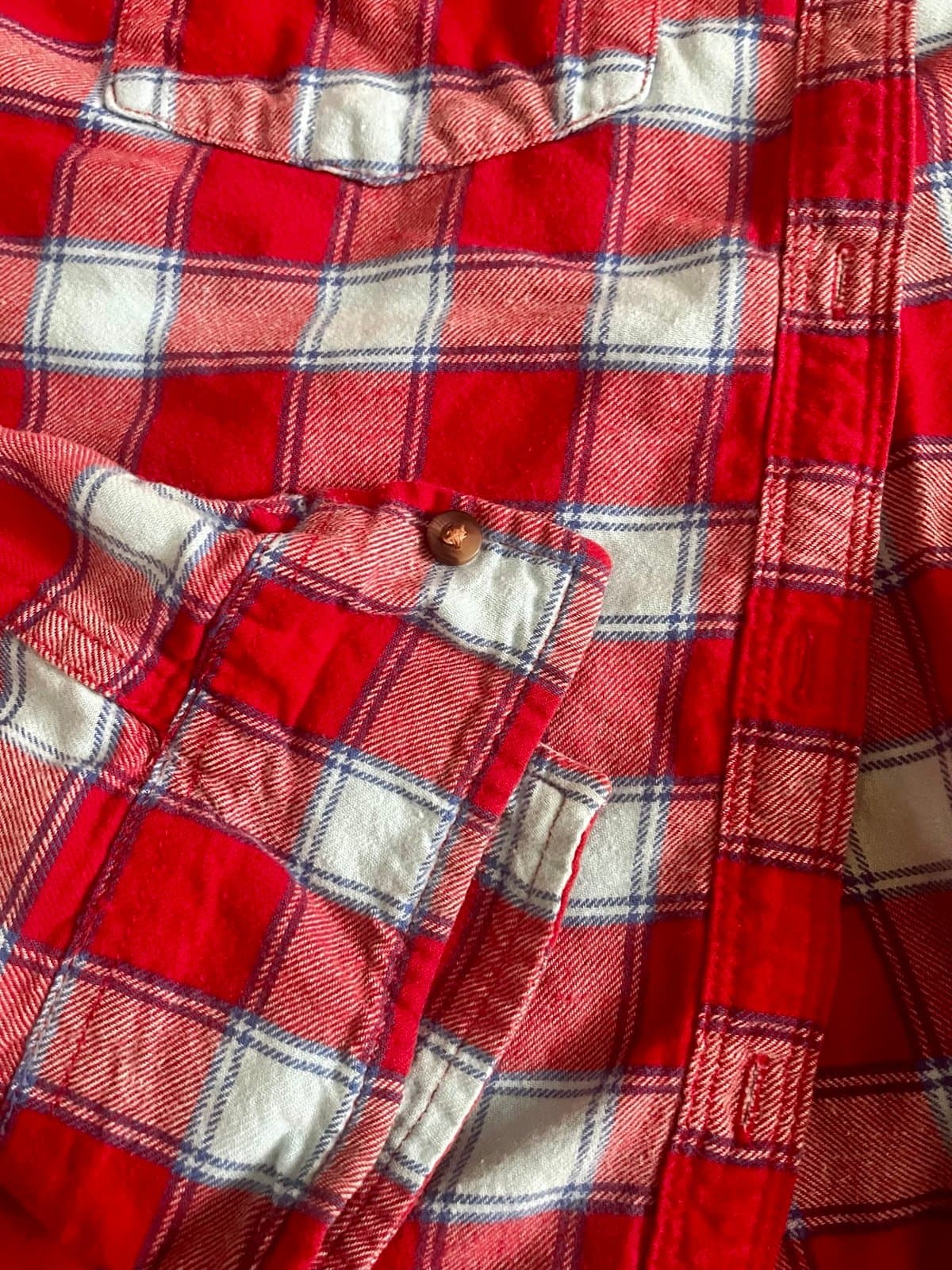 Hollister Plaid Button up shirt size M - Thumbnail 4