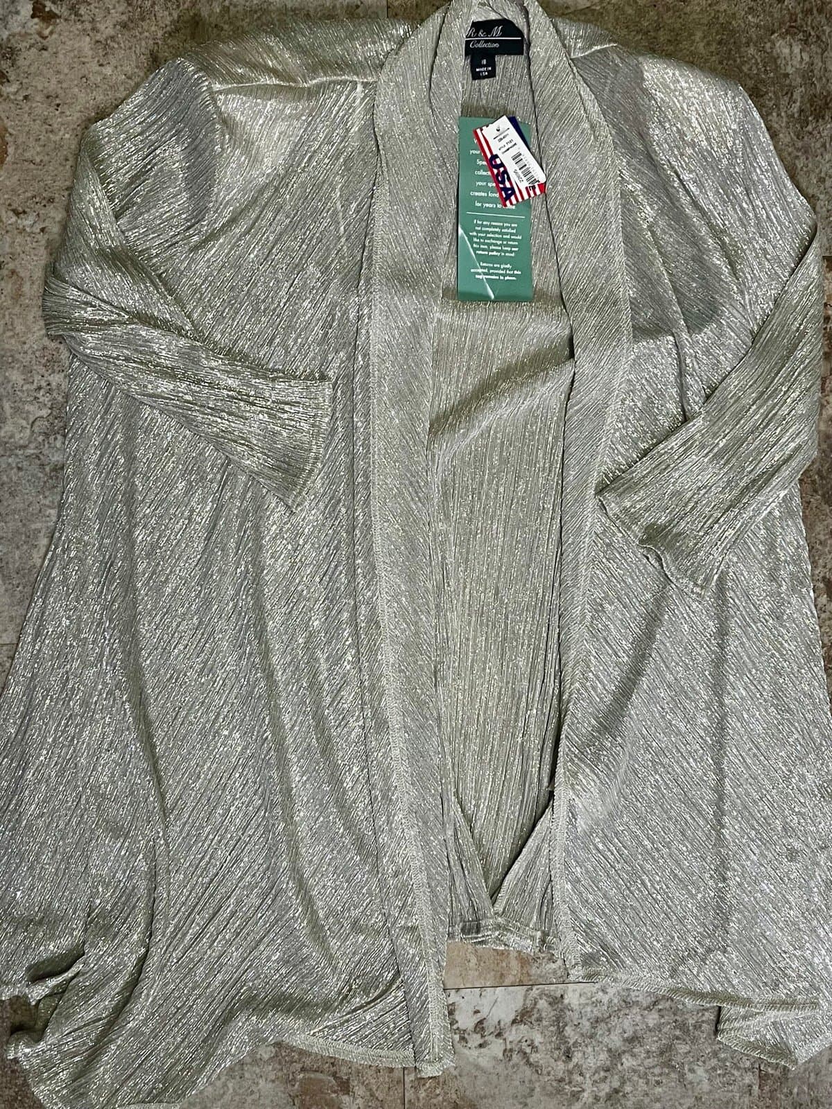 NWT, Sheer cover up, size 18 - Thumbnail 2