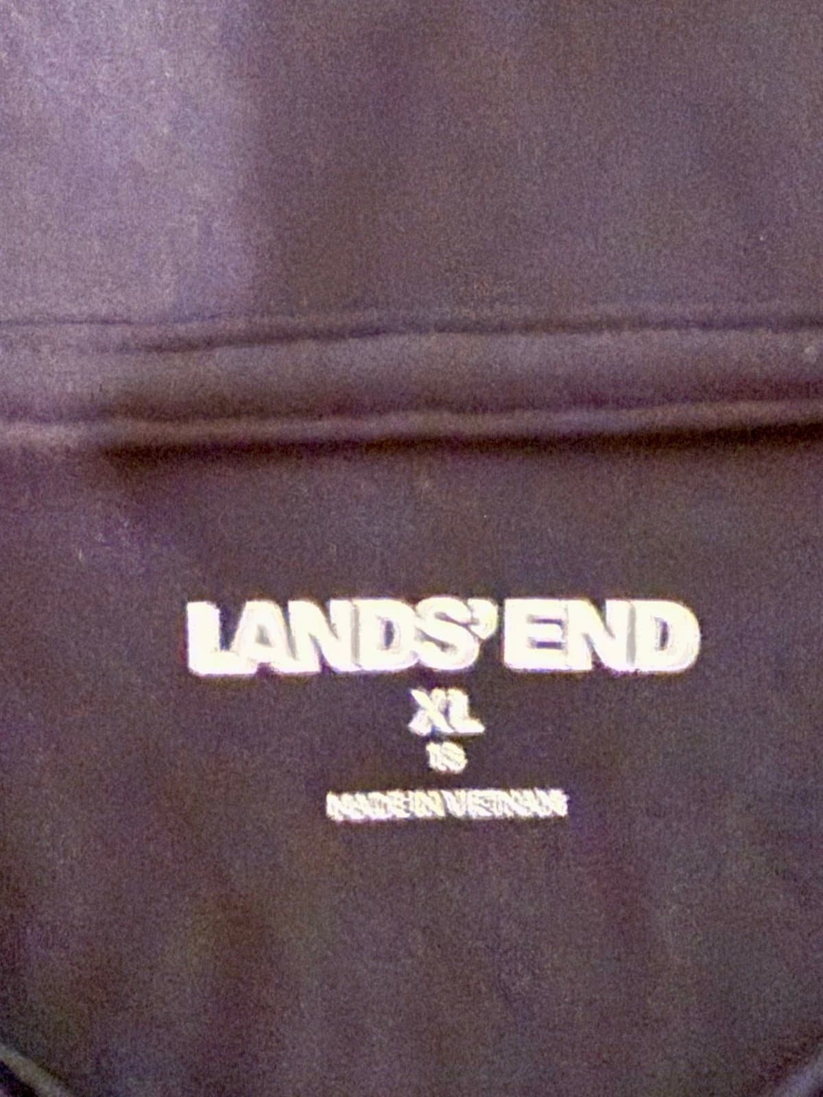 Lands End Long Sleeve Top, size XL - Thumbnail 2