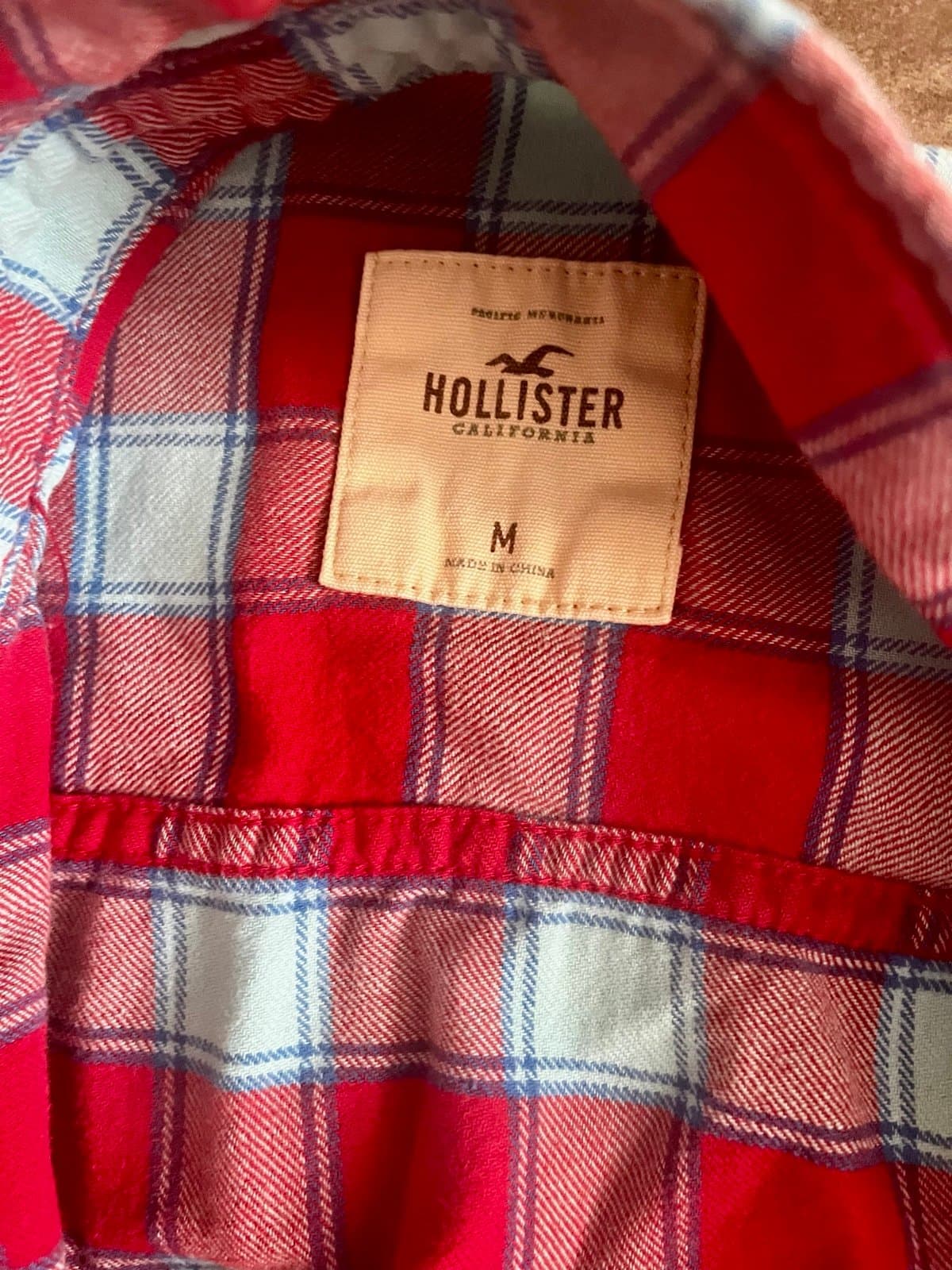 Hollister Plaid Button up shirt size M - Thumbnail 6